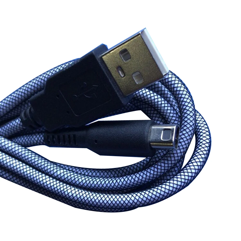 10 шт. в партии 2 в 1 Зарядный кабель для 3DS USB 1,5 м 24 К Кабель синхронизации данных для NDSI USB Кабель для передачи данных Зарядное устройство