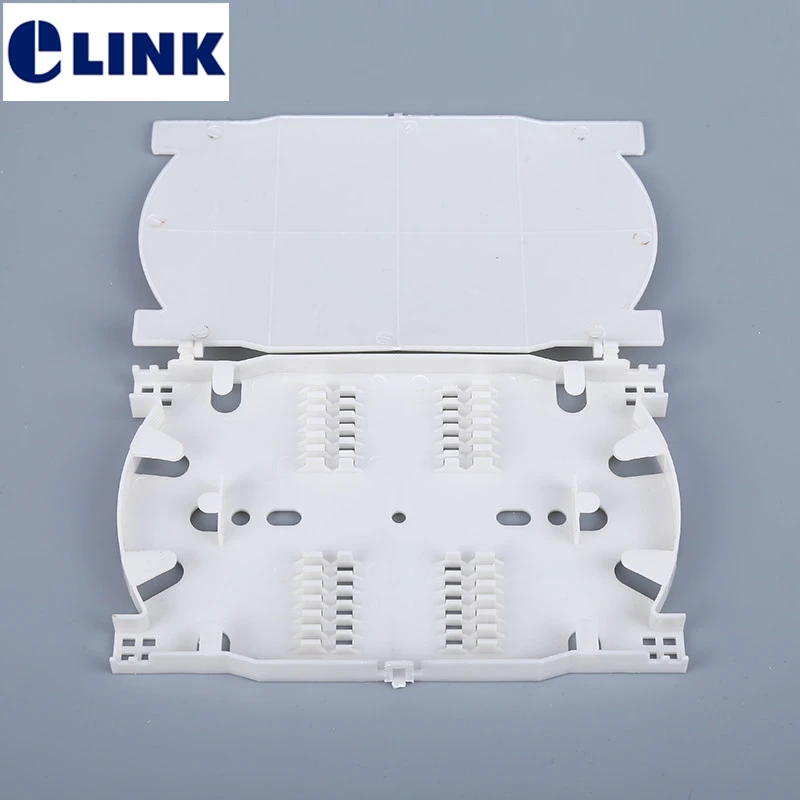 10ШТ лоток для оптического соединения с 12/24 ядрами Новый ABS для оптоволоконной коммутационной панели Распределительная коробка ftth внутренний и наружный лоток для кассет ELINK