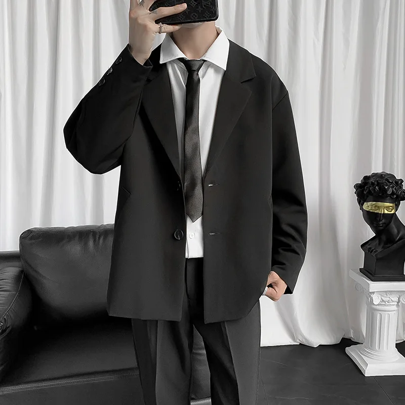 2214-R-Деловой повседневный костюм мужчины 2023 весеннее пальто пригородная куртка Корейский тонкий маленький костюм