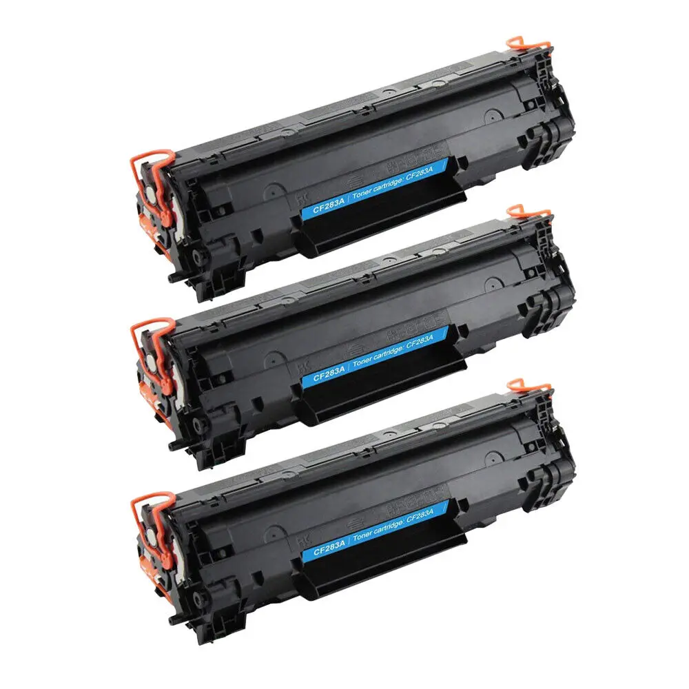3 Новых картриджа с лазерным тонером PK CF283A подходят для принтера HP LaserJet M127fw M127fn