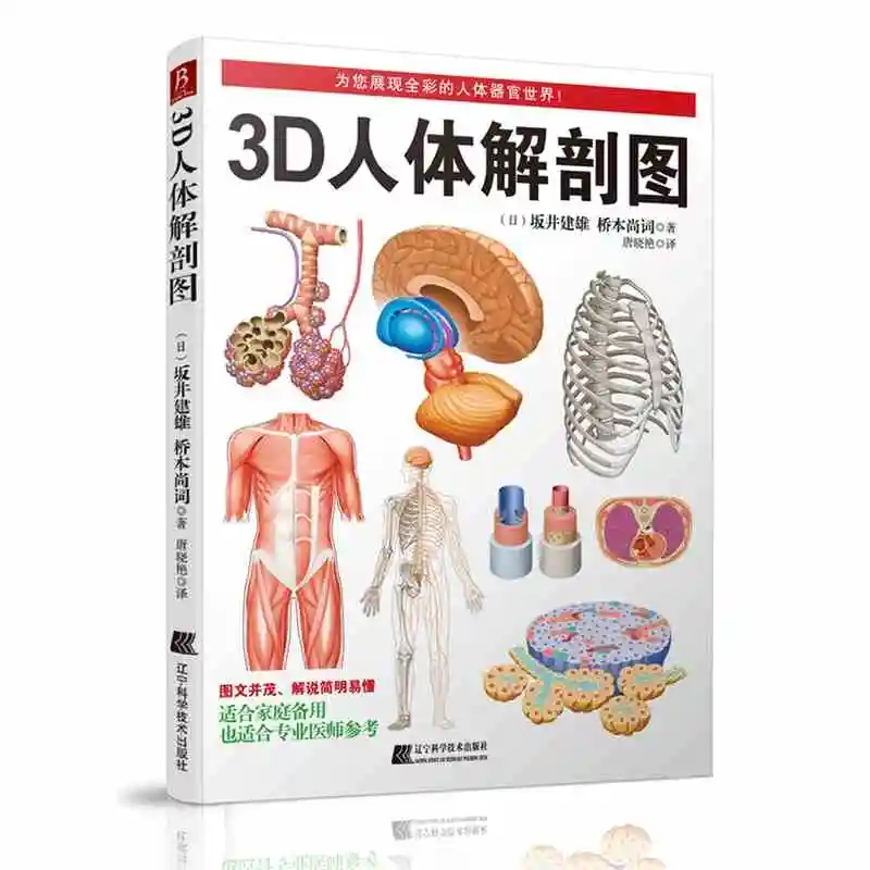 3D Книга по анатомии человека: анатомия и физиология мышц тела с картинкой