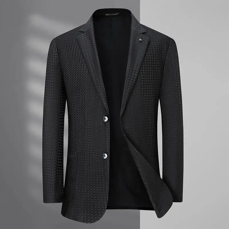 5889-Мужской маленький костюм весенне-осенний деловой костюм для отдыха, корейская версия, легкий ветрозащитный тренд, тонкая мужская куртка tide