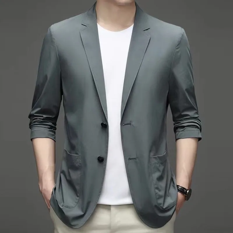 5954-2023 мужская новая корейская модная куртка для бизнеса и отдыха, роскошный костюм в стиле Yinglun