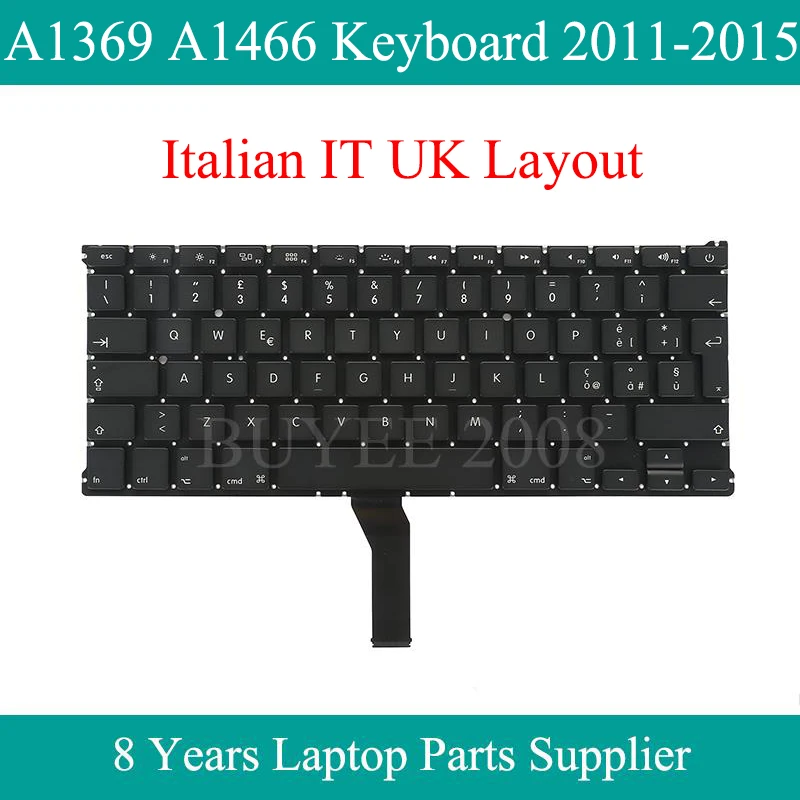 A1369 A1466 Итальянская Клавиатура 2011 2012 2013 2014 2015 Для Macbook Air 13 