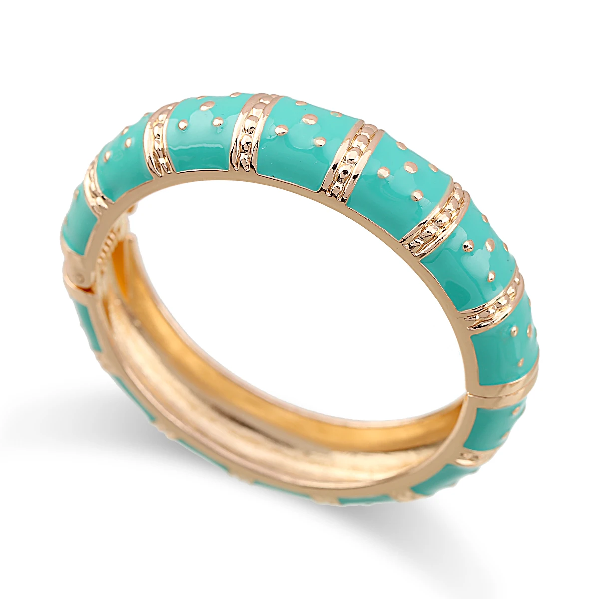 HAHA & TOTO /Новое поступление, женский позолоченный эмалированный красочный круглый браслет-манжета, модный ювелирный браслет, прямая поставка