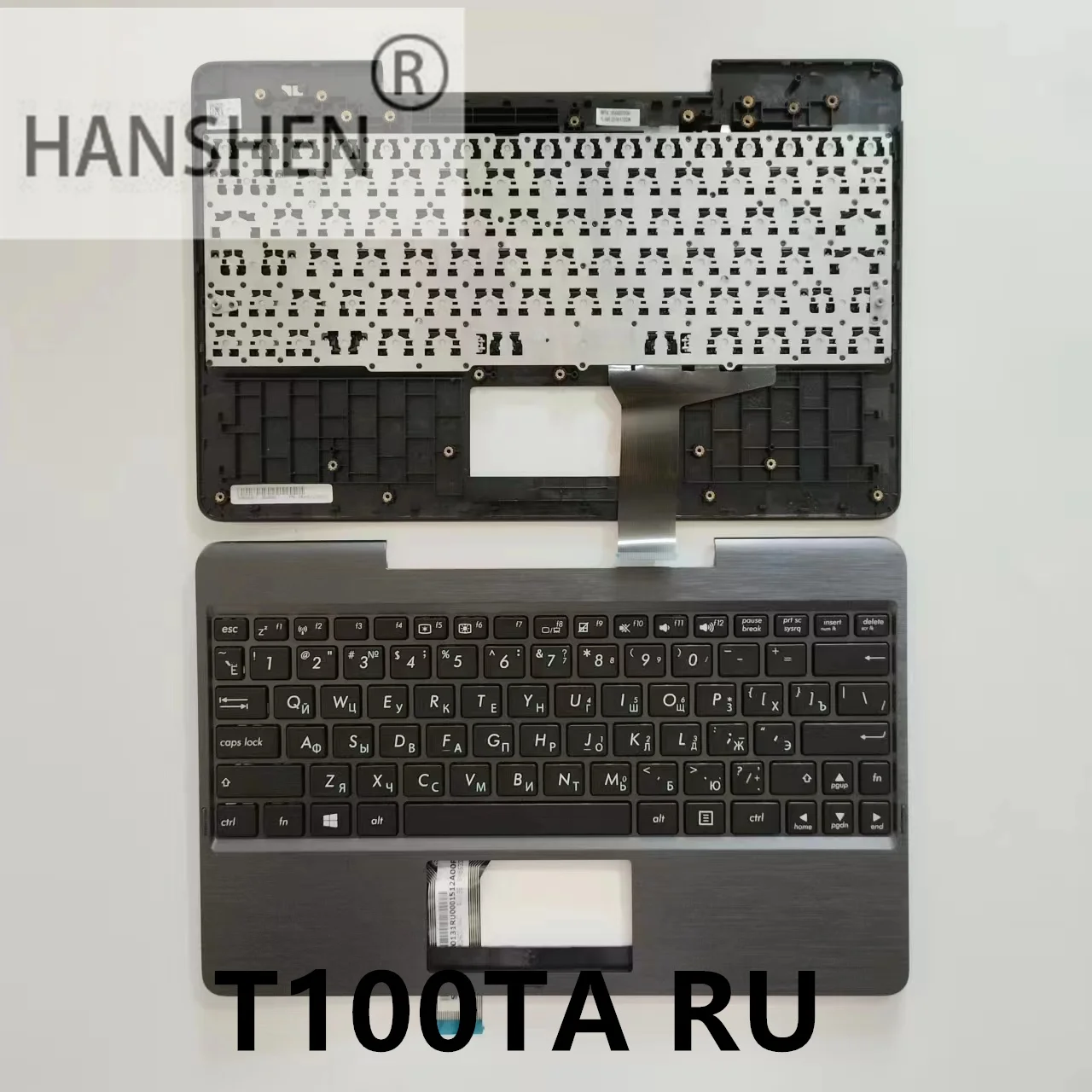 HANSHEN Россия Новая Клавиатура Для Ноутбука ASUS T100 T100A T100C T100T T100TA T100TAF T100TAL T100TAM T100TAR с чехлом C