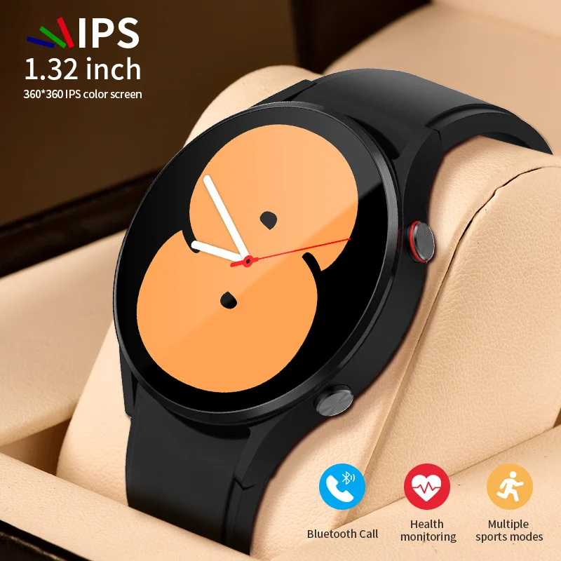 LIGE Мужские AMOLED Смарт-Часы HD Full Touch IP68 Водонепроницаемый Фитнес-Трекер Температура тела Пользовательский Набор Bluetooth-Вызова Smartwatch