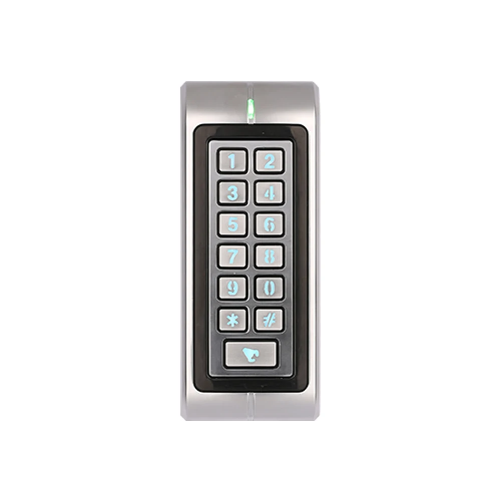 RT370 Металлическая Водонепроницаемая клавиатура контроля доступа Wiegand RFID, 1000 пользователей, Считыватель ID/IC карт, Система контроля доступа к двери