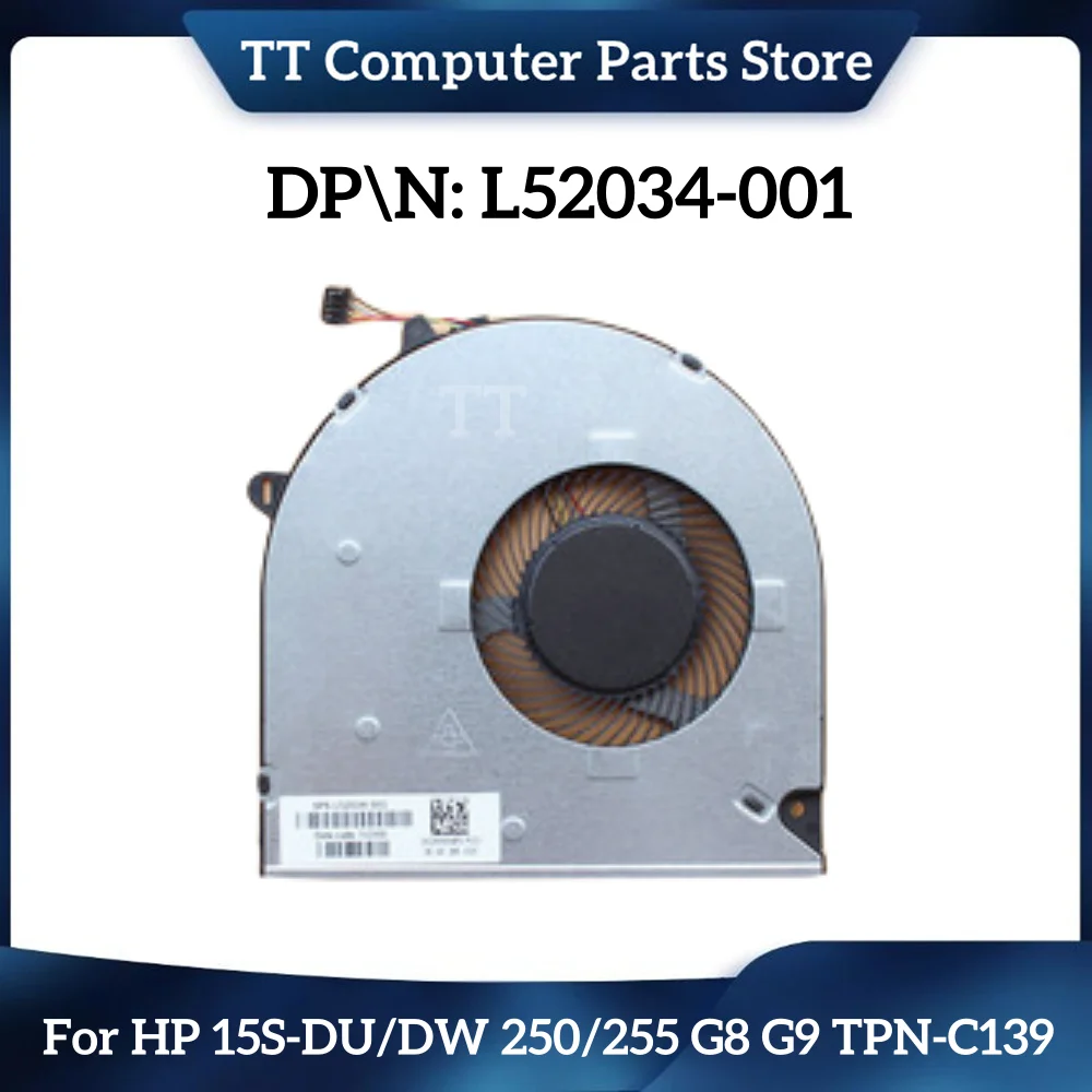 TT Новый Оригинальный Вентилятор Охлаждения процессора ноутбука Для HP 15S-DU/DW 250/255 G8 G9 TPN-C139 L52034-001