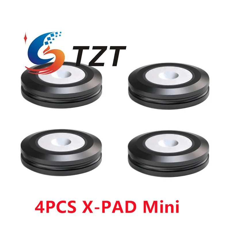 TZT Audio Bastion 4 шт. X-PAD Mini/III/PLUS II/Pro/REF Шиповые накладки для динамиков Грузоподъемность 80 кг Идеально подходят для небольших динамиков