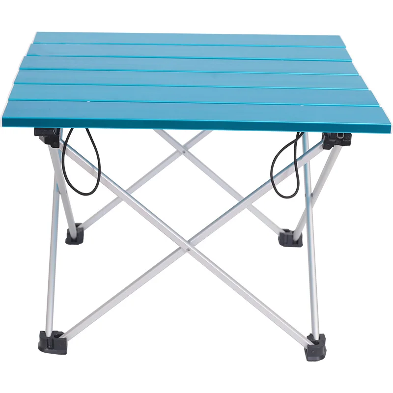 Алюминиевый Складной стол для Кемпинга на открытом воздухе, Легкий стол для кемпинга, пляжных задних дворов, барбекю, вечеринки, ультралегкий Складной стол, Размер S