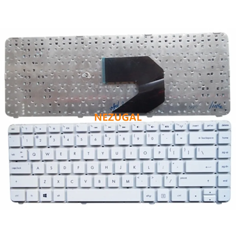 Американская клавиатура белого цвета для HP Pavilion G4-2000 2118TU 2035 2005ax 2121TX 2044 2001 Клавиатура ноутбука без рамки