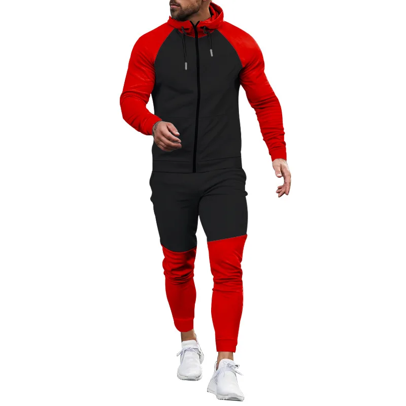 Баскетбольная куртка, тренировочный свитер с капюшоном, нестандартный внешний вид, костюм на молнии, свободный топ в тон, костюм для стрельбы с длинными рукавами