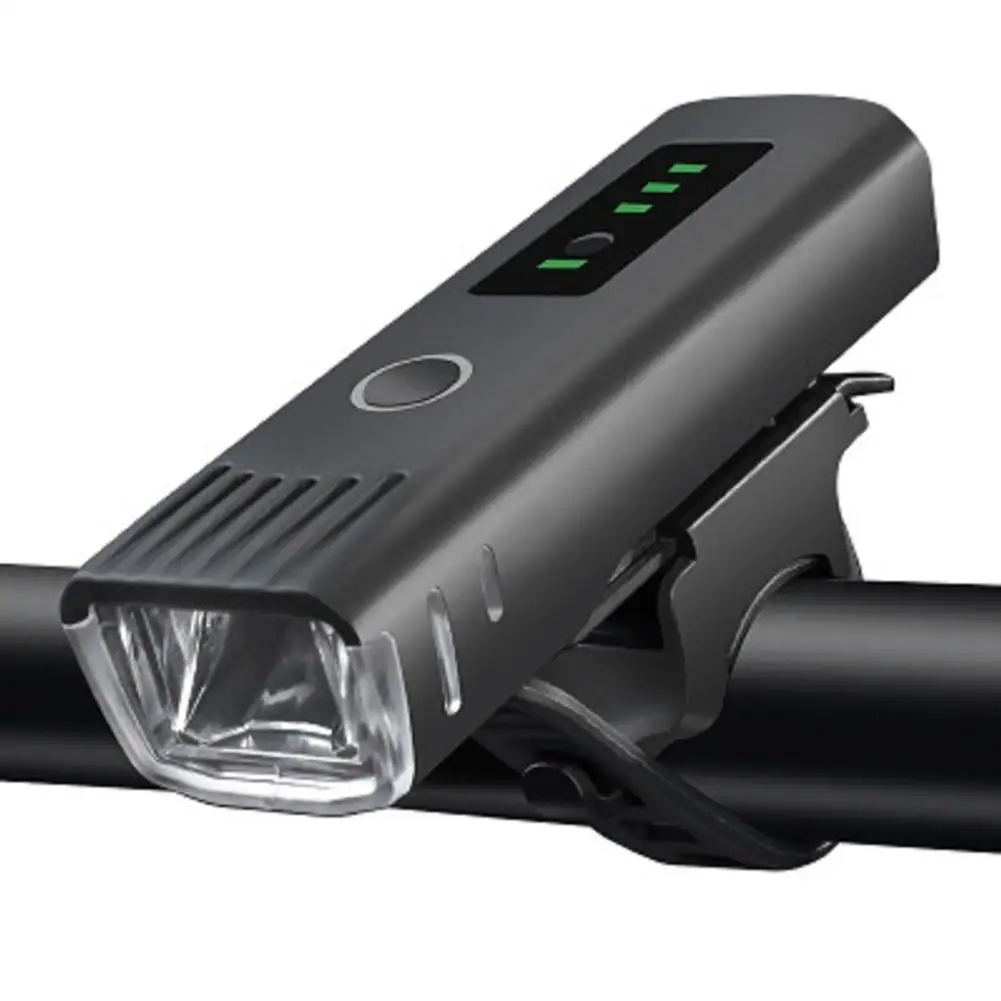 Велосипедная светодиодная фара, задний фонарь, Перезаряжаемая через USB Интеллектуальная Светочувствительная лампа, фонарик на руле, походный фонарь