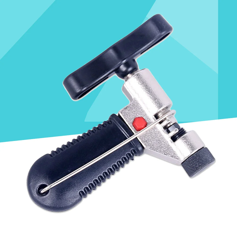 Инструмент для ремонта разветвителя цепи, инструмент для удаления штифта, сервисный инструмент с крючком и запасным штифтом (черный)