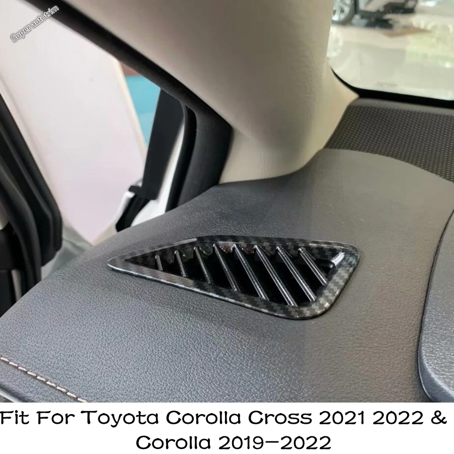 Интерьер для Toyota Corolla Cross 2021-2023 и Corolla 2019-2023 Кондиционер Переменного тока Выходное Отверстие Декоративная Крышка Планки 2 шт.