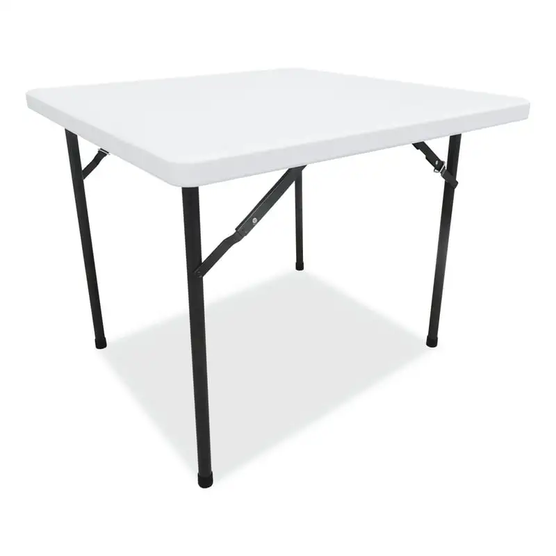 Квадратный Пластиковый Складной стол ALEPT36SW - Белый