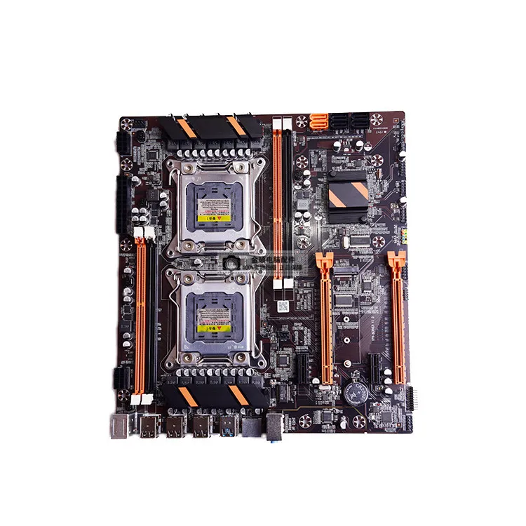 Материнская плата X79 Studio для настольных компьютерных игр с двусторонним процессором 2011 Pin E52680v2