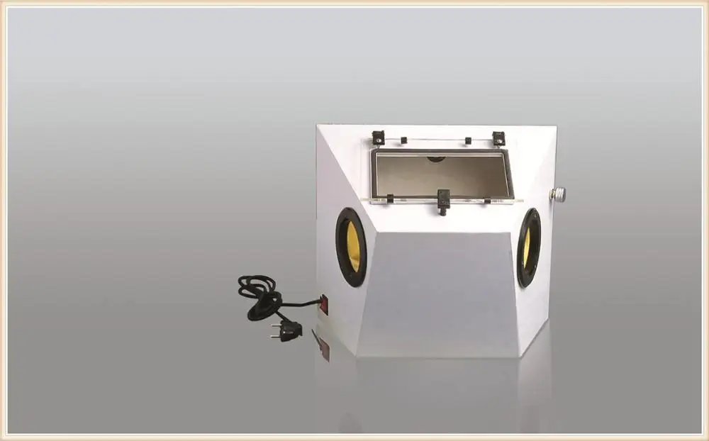 Мини-Пескоструйная машина PS-B с белыми бриллиантами для стоматологических принадлежностей Пескоструйный аппарат для изготовления ювелирных изделий Инструменты и оборудование