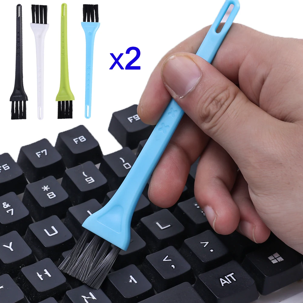 Многоцелевые портативные щетки с ручкой для клавиатуры для портативного компьютера MacBook, антистатические чистящие средства, набор для чистки электроники
