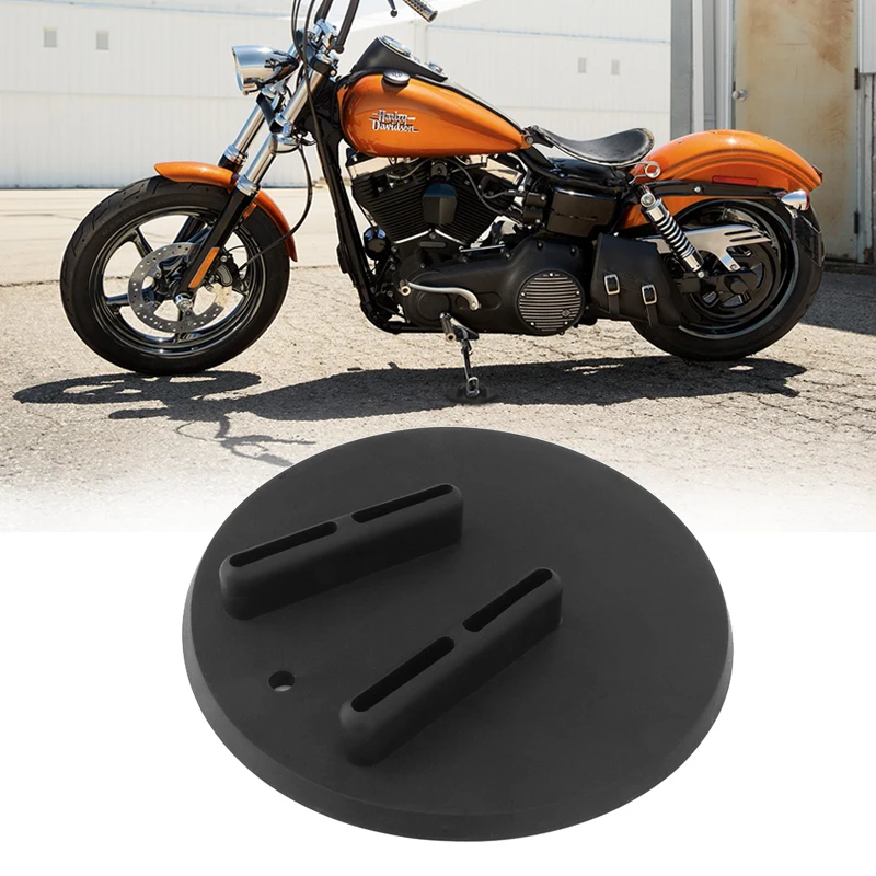 Мотоциклетная Подставка Для Ног Сбоку Moto Sidestand Подставка Для Ног Pad ABS Основание Подставки Шайба Универсальная Для Harley Touring Sportster