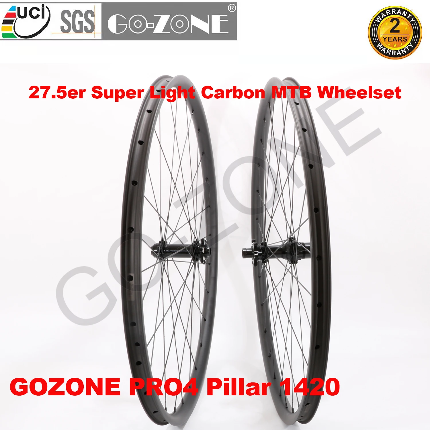 Новые 27,5 er MTB Колеса Carbon Super Light Бескамерные Speedsafe GOZONE PRO4, Одобренная UCI Велосипедная Колесная Пара 27,5