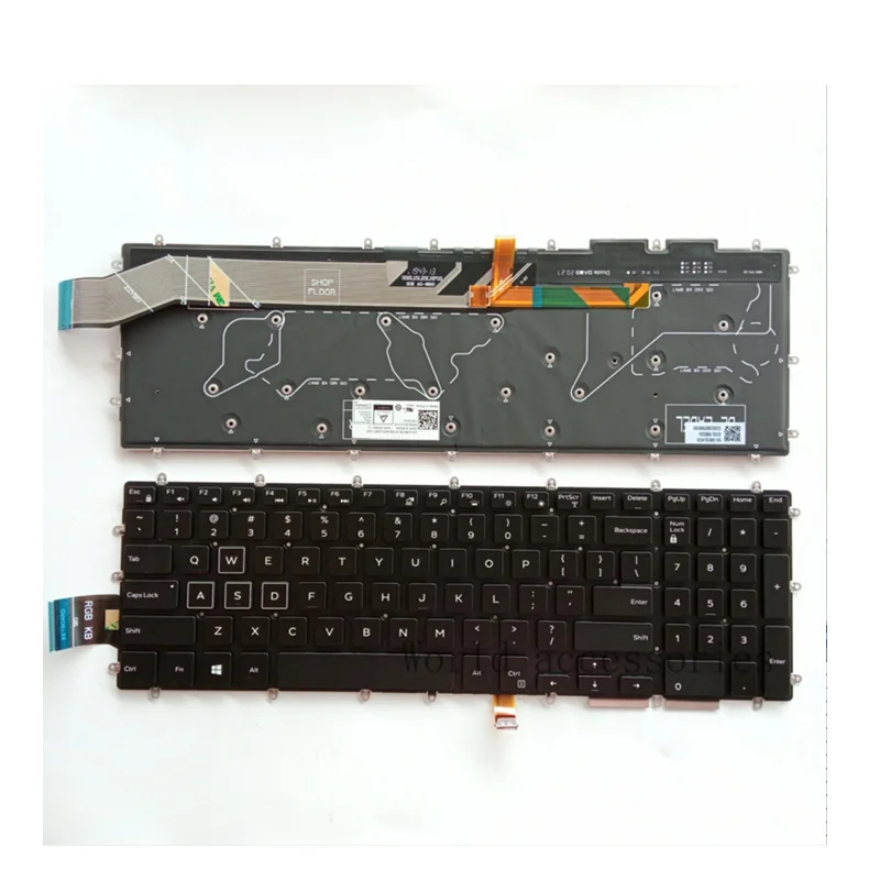 Новые клавиатуры для ноутбуков DELL Alienware M17 ALW17M M15 ALW15M R1 P79F P79F001 с подсветкой в США