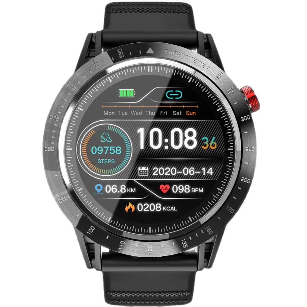 Новый продукт, Смарт-часы, шагомер сердечного ритма и артериального давления IP68, водонепроницаемые мужские и женские роскошные спортивные часы для Super SOCO