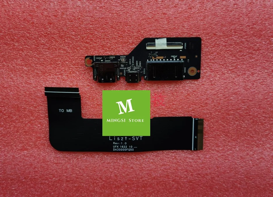 Подлинный для LENOVO Yoga 900-13ISK2 USB SD CARD READER ПЛАТА NS-A411
