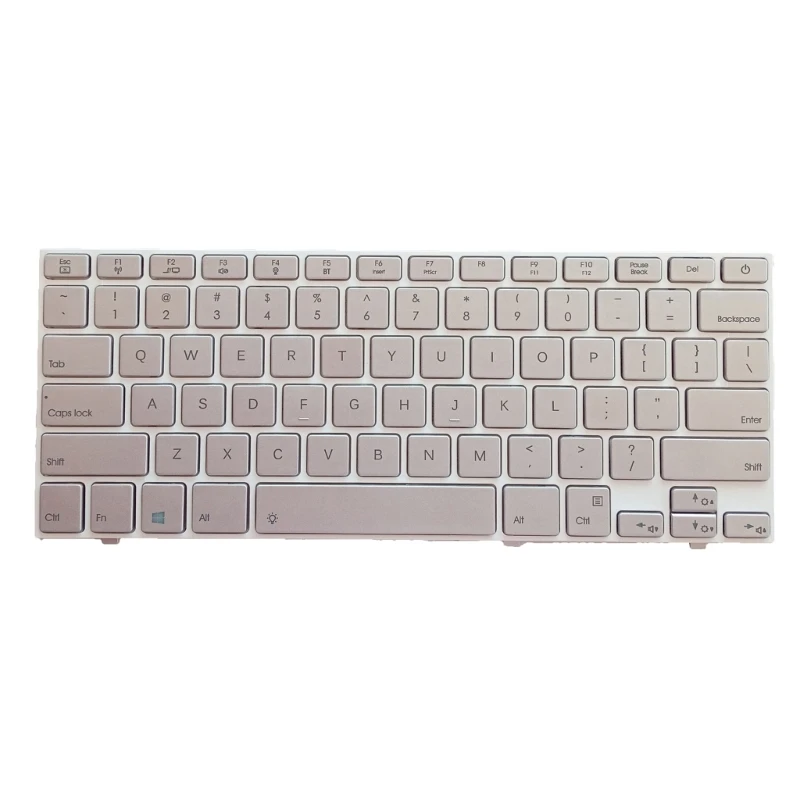 Подсветка клавиатуры США для ноутбука Hasee X4-SL5S1 SL5T1 HL401 X4-KL7S1 Английская клавиатура Серебристого Цвета Английская клавиатура США