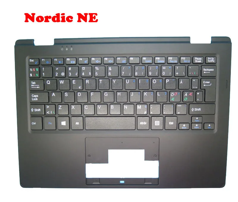 Подставка для рук и клавиатура для ноутбука MEDION AKOYA E2216T E2216 T MD99940 MD60900 30023133 Великобритания/скандинавская/английская клавиатура с пользовательским интерфейсом