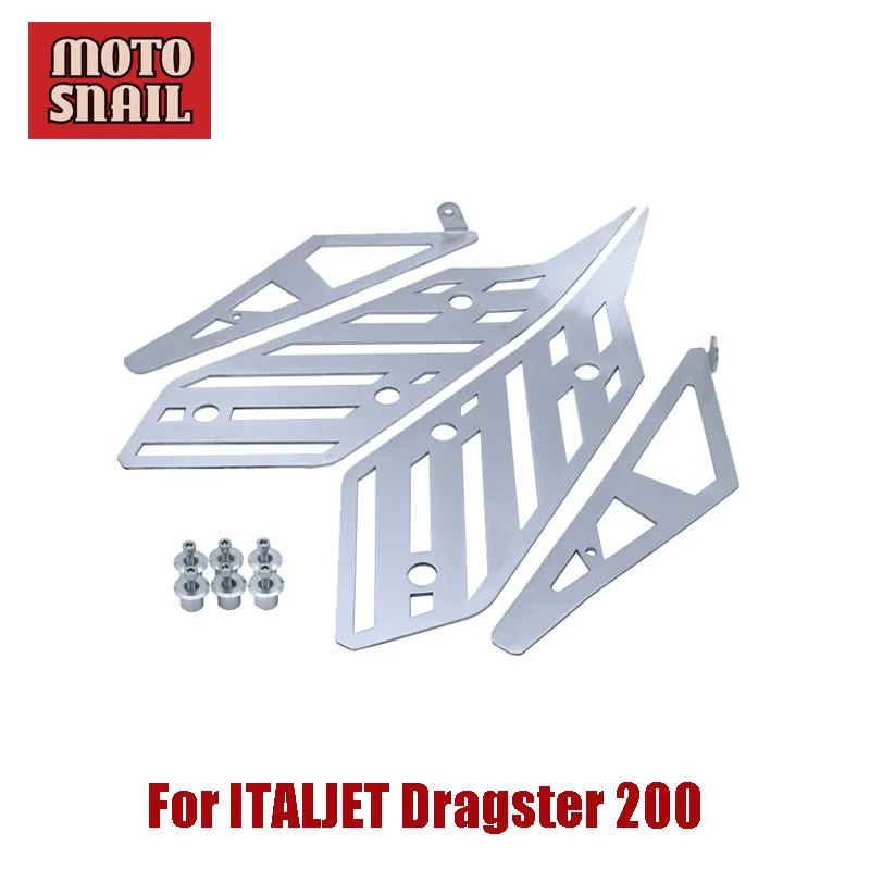 Подходит Для Italjet Dragster 200/250i/125/400 Подножка Доска Педали Подставка Для ног Чехол для подножки Коврик Для Для Italjet Dragster